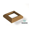 Террасная доска  Woodvex Ограждения Клипса монтажная для балясин 60*40