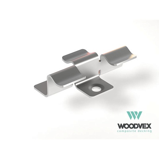 фото товара Террасная доска  Woodvex Аксессуары Клипса для досок стальная