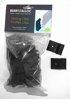 Крепление для плинтуса BerryAlloc