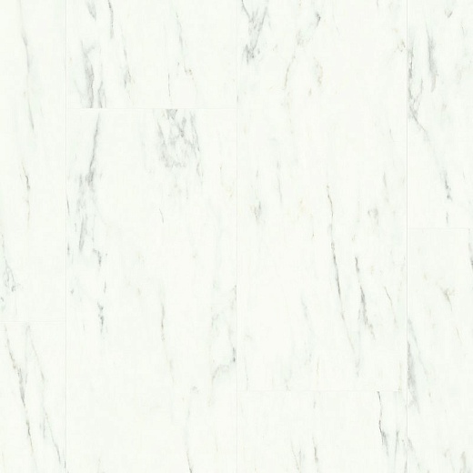 фото товара Виниловый пол Quick Step Ambient Click Plus AMCP 40136 Мрамор каррарский белый