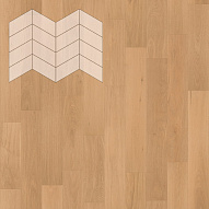 Паркет Елка Французская Lab Arte Chevron Дуб Рустик Флора лак 400/313х150х14/3/60°