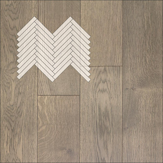 фото товара Инженерная доска Primavera Английская елка Oak Fresno Натур