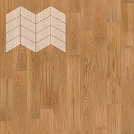 Паркет Елка Французская Lab Arte Chevron Дуб Натур Кольт лак 400/313х150х14/3/60°