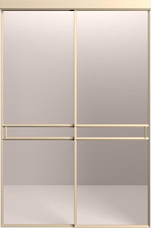 Межкомнатная перегородка Sofia Scala со стеклом A4