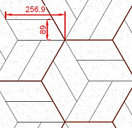 Модульный паркет Lab Arte инженерный Орех Микс лак 257х89х14