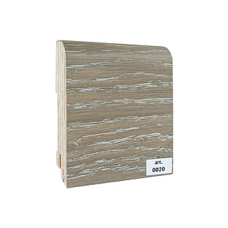 Шпонированный плинтус Finitura Decor 120*15 мм Дуб 020
