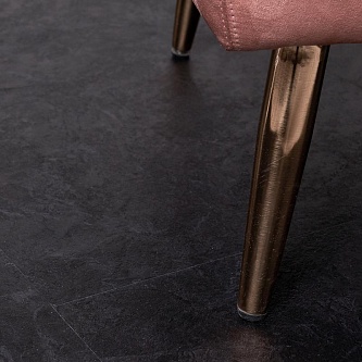 Виниловый пол Ceramo Vinilam XXL Stone glue 2.5 мм 61607 Сланцевый Черный