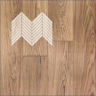 Инженерная доска Primavera Французская елка Oak Cono Натур