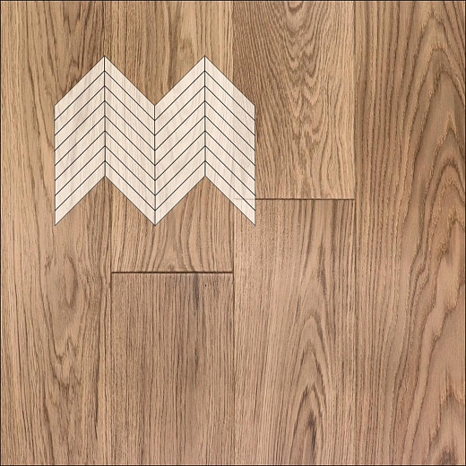 фото товара Инженерная доска Primavera Французская елка Oak Cono Натур