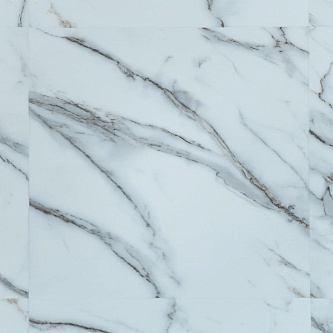 Виниловый пол Art East Art Tile Hite ATS 764 Мрамор Каррара Бьянко