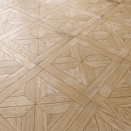 Модульный паркет Lab Arte инженерный №1-110 Дуб Натур лак 744*744*14/3 мм