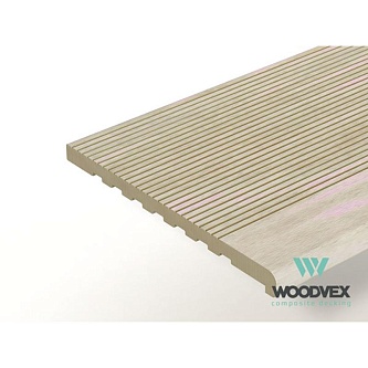 Террасная доска  Woodvex Ступени Select Сакура 3 м.