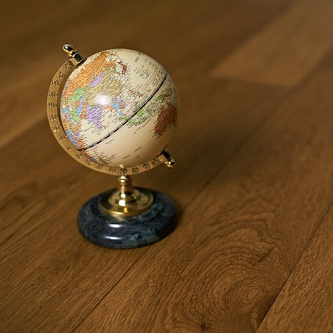 Паркетная доска Amber Wood Дуб Натур масло браш 189 мм