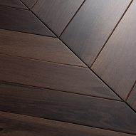 Паркет Елка Французская Lab Arte Chevron Орех Американский Натур лак 487/397х90х14 /45°