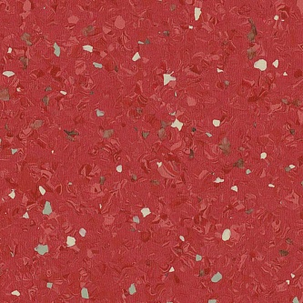 Коммерческий гомогенный линолеум Tarkett Eminent Rolls Red 0152