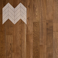 Паркет Елка Французская Lab Arte Chevron Дуб Натур Лаэрт лак 600/450х150х14/3/45°