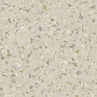 Коммерческий гомогенный линолеум Tarkett Eminent Rolls Medium Grey Beige 0135