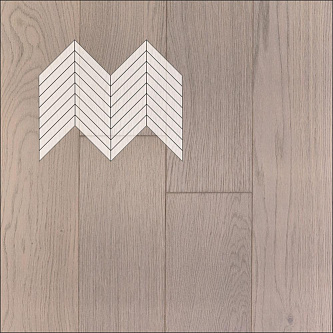 Инженерная доска Primavera Французская елка Oak Ballesta Натур