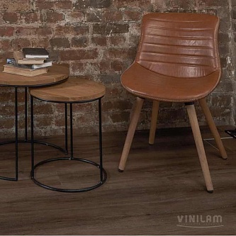 Виниловый пол Ceramo Vinilam Cork 8 mm 8885 -EIR Дуб Берн