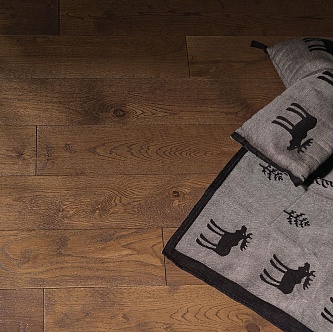 Массивная доска Amigo Дуб Лимож Браш Лак 120 мм