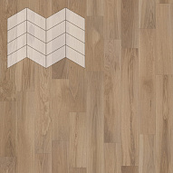 Паркет Елка Французская Lab Arte Chevron Дуб Натур Лаунж лак 400/337х110х14/3/60°