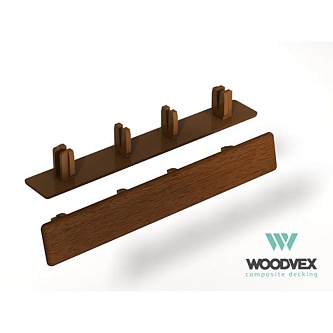 Террасная доска  Woodvex Аксессуары Заглушка для доски 146х22