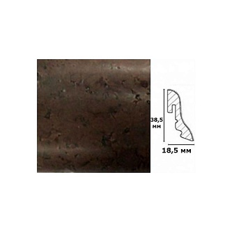 Плинтус Ibercork 18,5 мм.