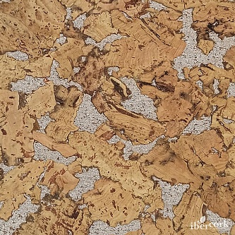 Пробковое покрытие для стен Ibercork Easycork Кориа бланко