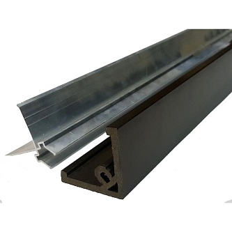 Уголок внешний с направляющей Holzhof