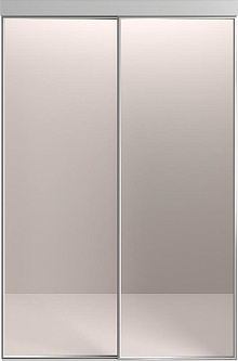 Межкомнатная перегородка Sofia 1000 Lines со стеклом AL2