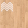 фото товара Паркет Елка Французская Lab Arte Chevron Дуб Натур Шёлк лак 600/450х150х14/3/45° номер 2