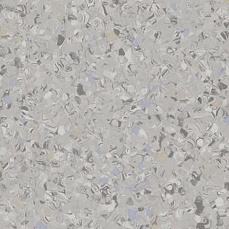Коммерческий гомогенный линолеум Tarkett Eminent Rolls Light Grey 0127