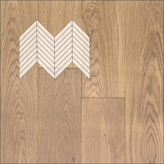 Инженерная доска Primavera Французская елка Oak Flecha Натур