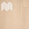 фото товара Паркет Елка Французская Lab Arte Chevron Дуб Натур Лана лак 600/450х150х14/3/45° номер 2
