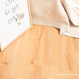 Виниловый пол Vinilam Vinipol Glue 2 мм. клеевая плитка 7891 -EIR Дуб Латина