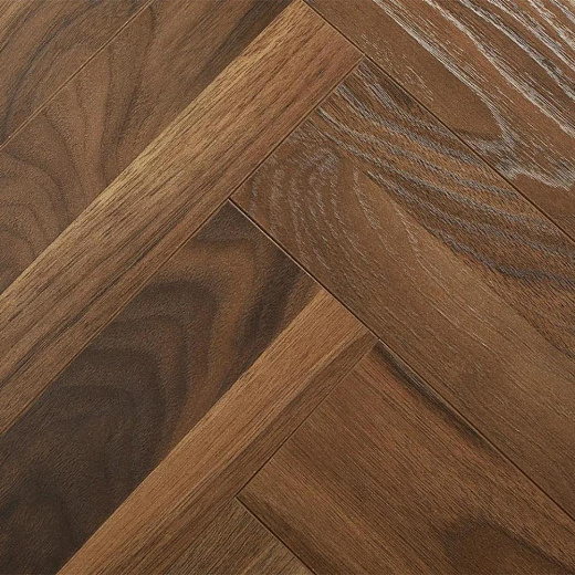 фото товара Ламинат FloorFort Walnut Tree Елочка 19023 НС Орех Кембридж