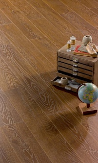 Ламинат Alsafloor O415 Темный каштан