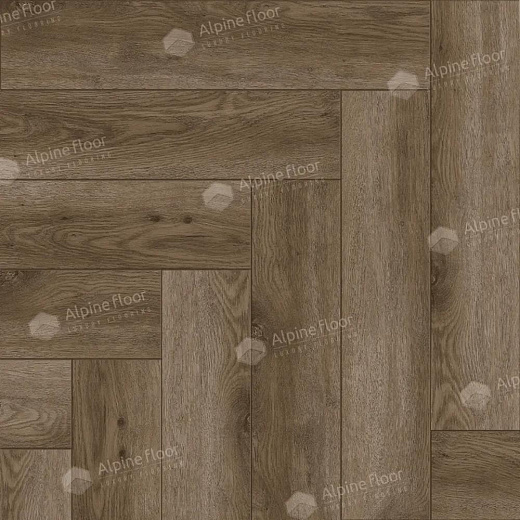 фото товара Ламинат Alpine Floor Herringbone 8 PRO LF102-14 Дуб Пикардия