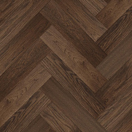 Паркет Royal Parket Елка Английская 490х125х13мм Дуб Натур Флэйм лак