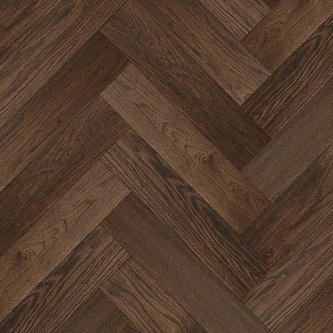 Паркет Royal Parket Елка Английская 490х125х13мм Дуб Натур Флэйм лак