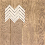 Инженерная доска Primavera Английская елка Oak Flecha Натур