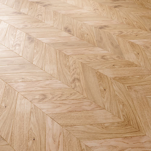 фото товара Паркет Елка Французская Lab Arte Chevron Дуб Селект 1015 лак 600/450х150х14/3/45°