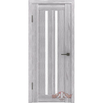 Межкомнатная дверь ВФД Line 2 стекло White Gloss