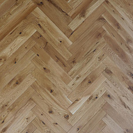 Паркетная доска Polarwood Herringbone Дуб Cottage untreated HB