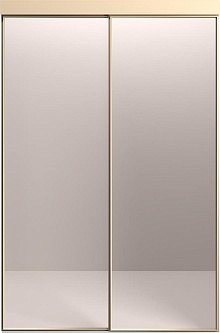 Межкомнатная перегородка Sofia 1000 Lines со стеклом AL4