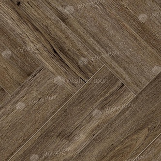 Ламинат Alpine Floor Herringbone 8 PRO LF102-10 Дуб Бордо