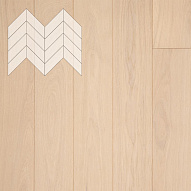 Паркет Елка Французская Lab Arte Chevron Дуб Рустик Лана лак 600/475х125х14/3/45°