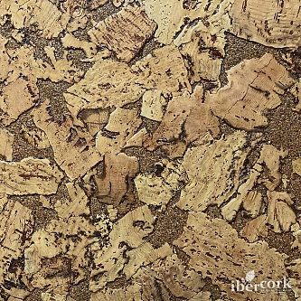 Пробковое покрытие для стен Ibercork Лерида рустико