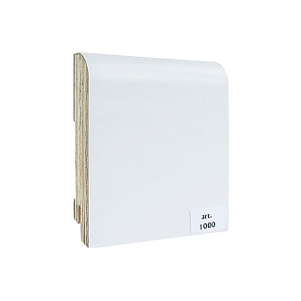 Шпонированный плинтус Finitura Decor 83*19 мм Дуб 100