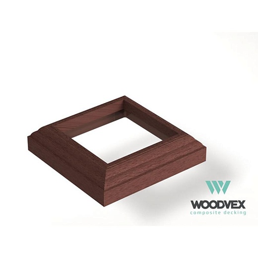 Террасная доска  Woodvex Зоборные системы Крышка нижняя  150х150